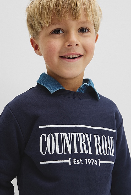 Australian Cotton Relaxed Heritage Sweat Australian Cotton Relaxed Heritage Sweat