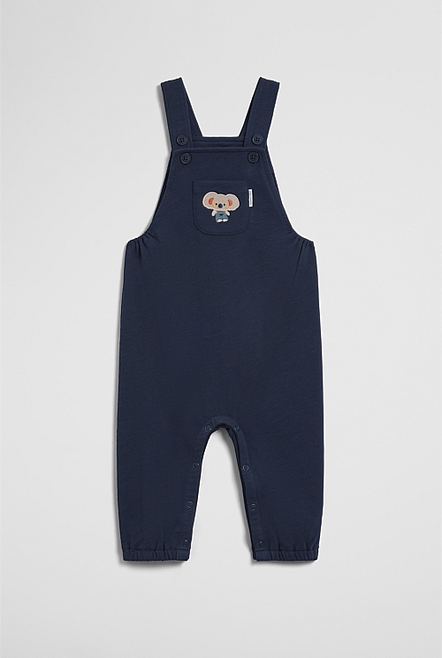 Organically Grown Cotton Koala Jersey Overall Organically Grown Cotton Koala Jersey Overall