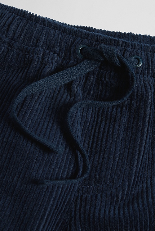Organically Grown Cotton Pull On Cord Straight