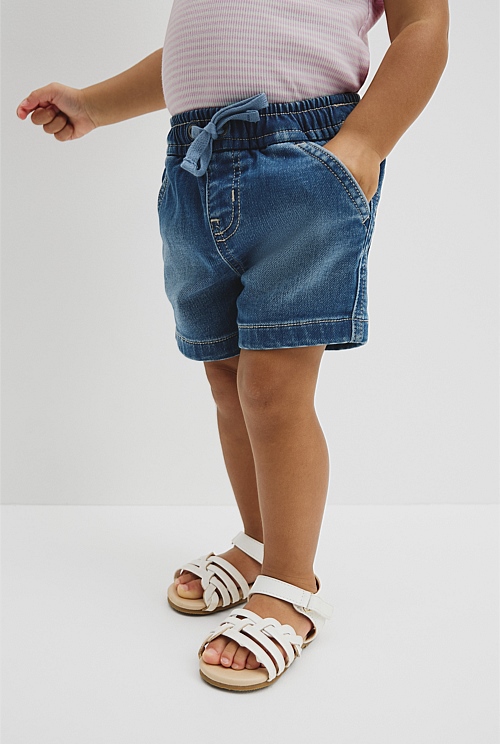 Pull On Denim Short Pull On Denim Short