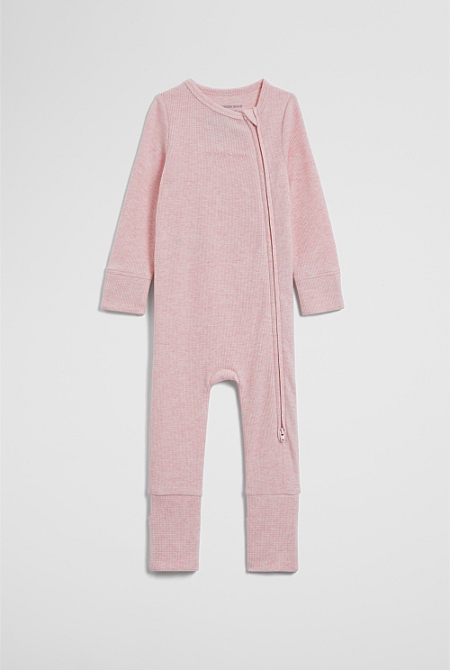 Organically Grown Cotton Waffle Jumpsuit Organically Grown Cotton Waffle Jumpsuit