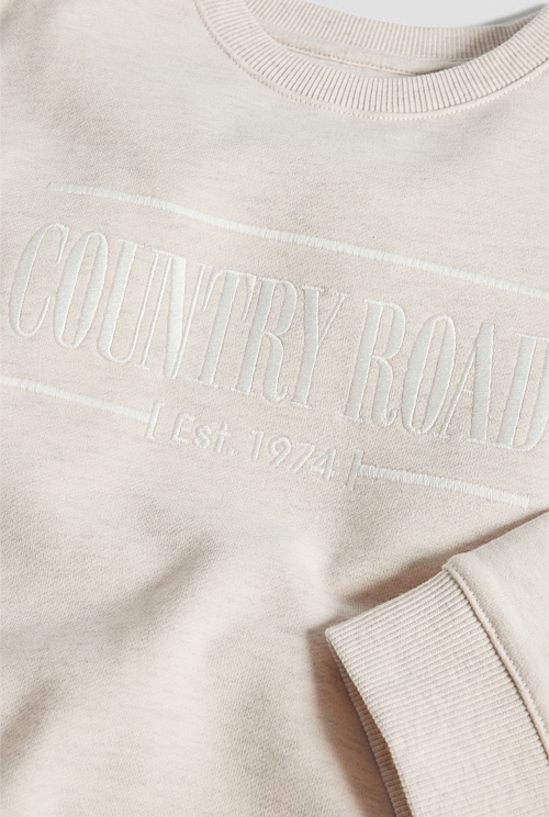 Australian Cotton Relaxed Heritage Sweat Australian Cotton Relaxed Heritage Sweat