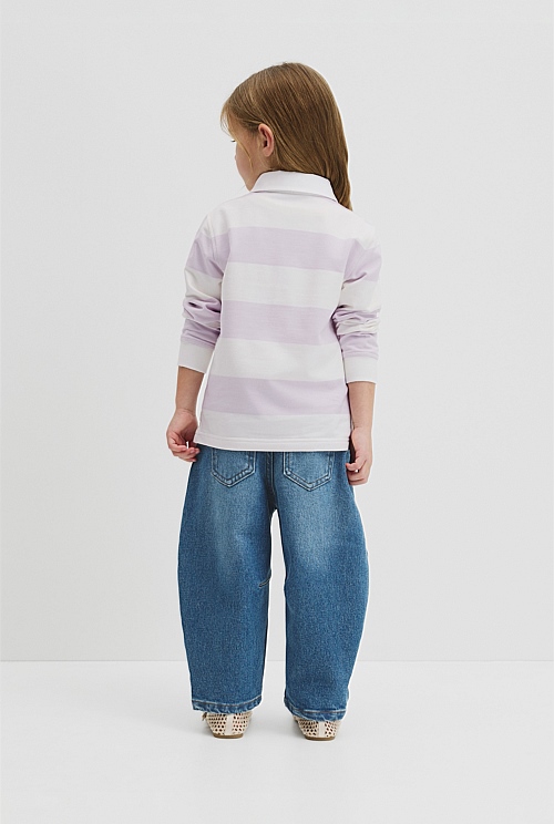 Organically Grown Cotton Blend Relaxed Heritage Sweat Organically Grown Cotton Blend Relaxed Heritage Sweat
