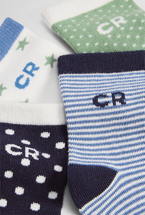 CR Baby Sock Pack of 4 CR Baby Sock Pack of 4