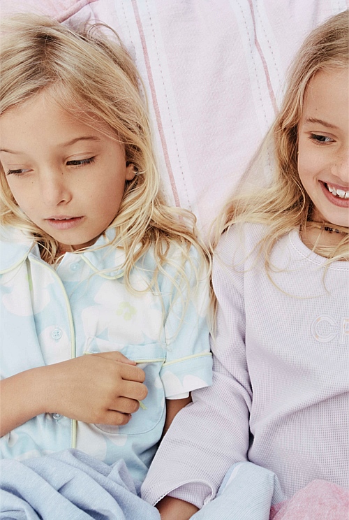 Australian Cotton Short Sleeve Button Through Sleep Australian Cotton Short Sleeve Button Through Sleep