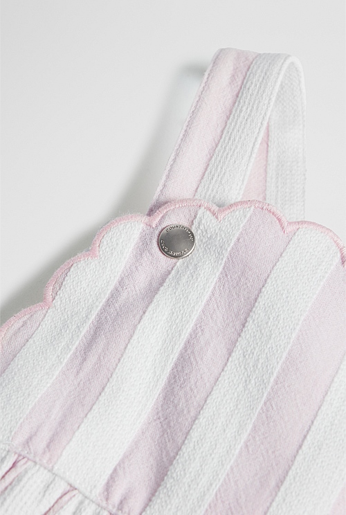 Stripe Pinafore Stripe Pinafore