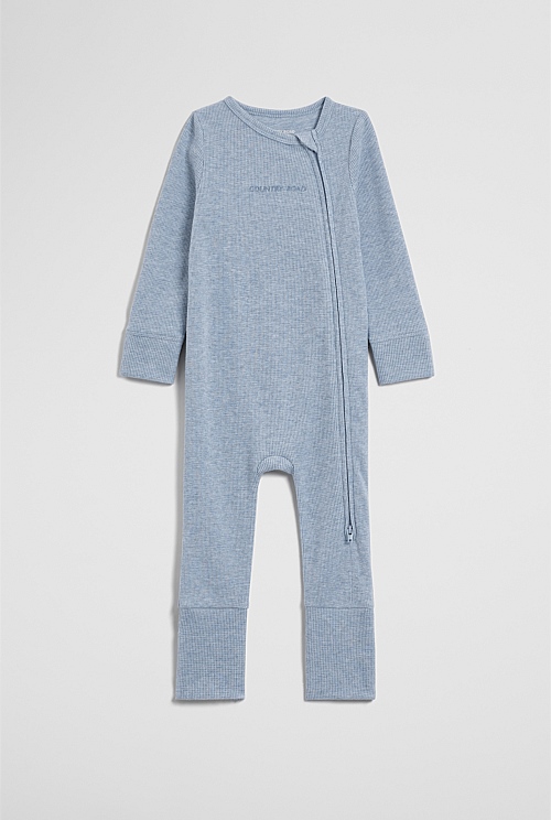 Organically Grown Cotton Waffle Jumpsuit Organically Grown Cotton Waffle Jumpsuit