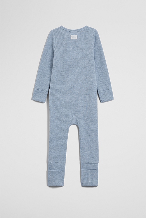 Organically Grown Cotton Waffle Jumpsuit Organically Grown Cotton Waffle Jumpsuit