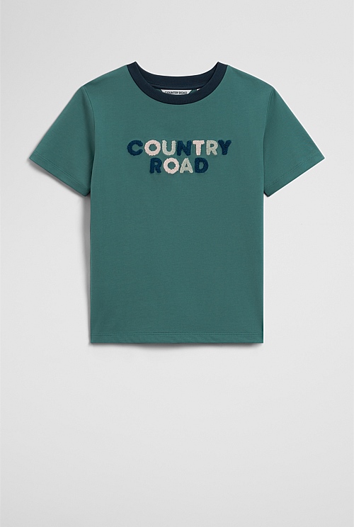 Short Sleeve Boucle T-Shirt Short Sleeve Boucle T-Shirt