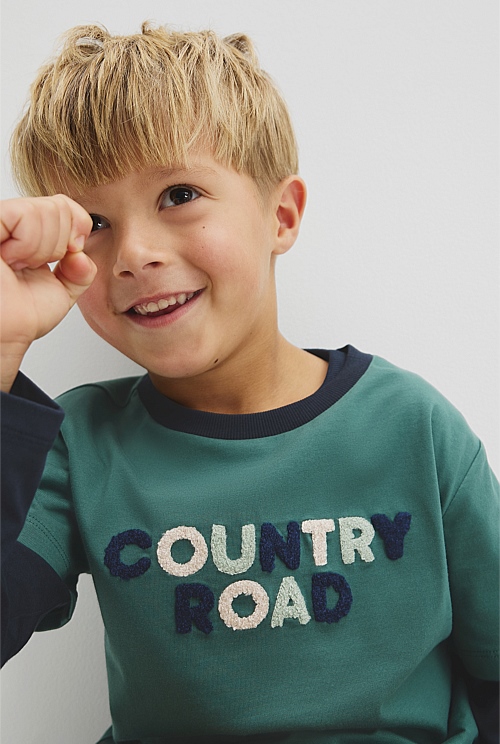 Short Sleeve Boucle T-Shirt Short Sleeve Boucle T-Shirt