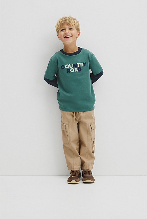 Short Sleeve Boucle T-Shirt Short Sleeve Boucle T-Shirt