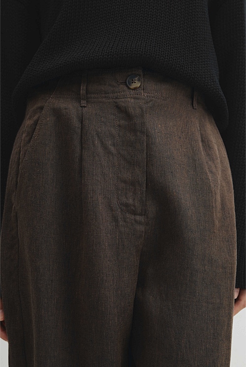 Tapered Linen Pant Tapered Linen Pant
