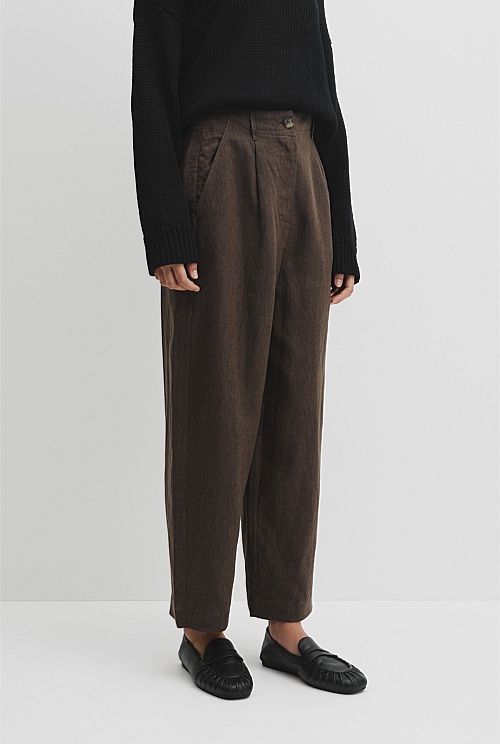 Tapered Linen Pant Tapered Linen Pant
