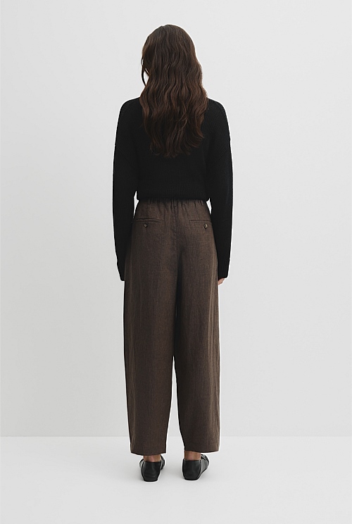 Tapered Linen Pant Tapered Linen Pant