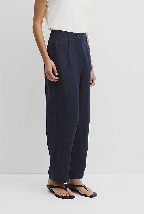 Tapered Linen Pant Tapered Linen Pant