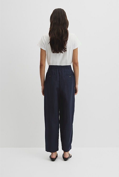 Tapered Linen Pant Tapered Linen Pant