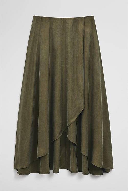 Asymmetrical Hem Skirt