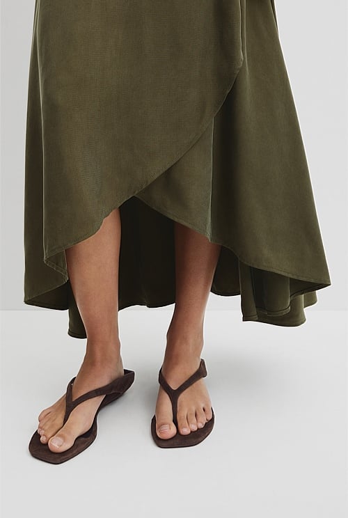 Asymmetrical Hem Skirt