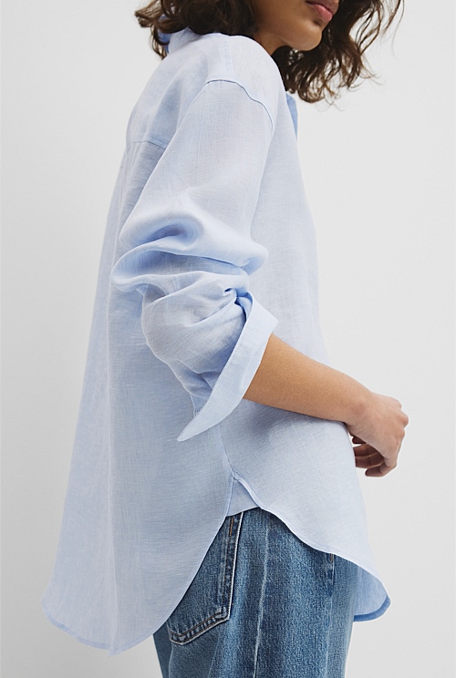 Oversized Linen Shirt Oversized Linen Shirt