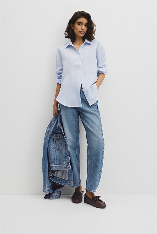Oversized Linen Shirt Oversized Linen Shirt