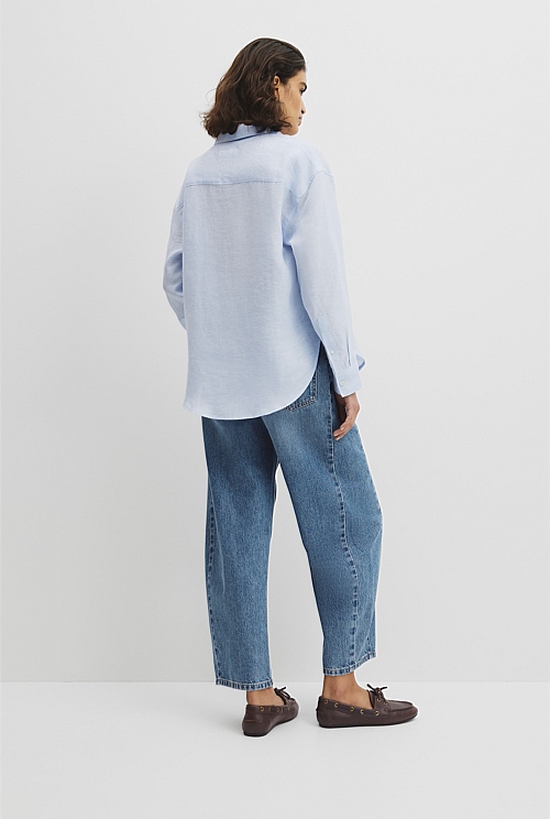Oversized Linen Shirt Oversized Linen Shirt
