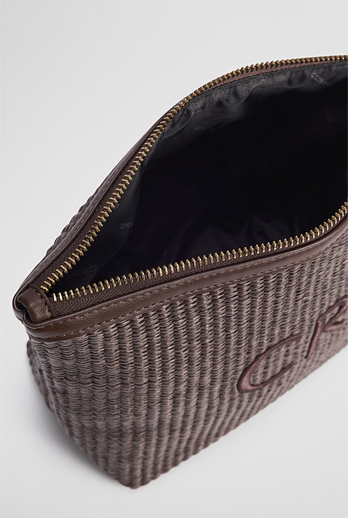 Woven Tri Cosmetic Case Woven Tri Cosmetic Case
