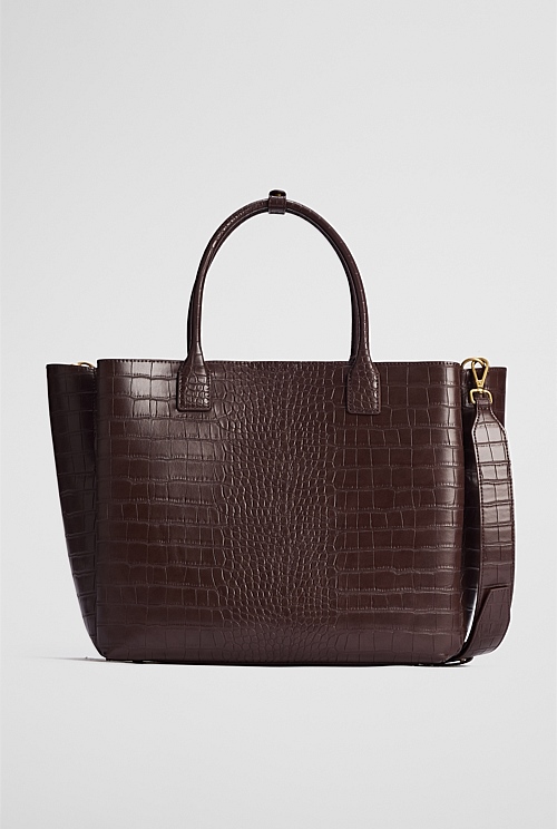 Panelled Work Tote Panelled Work Tote