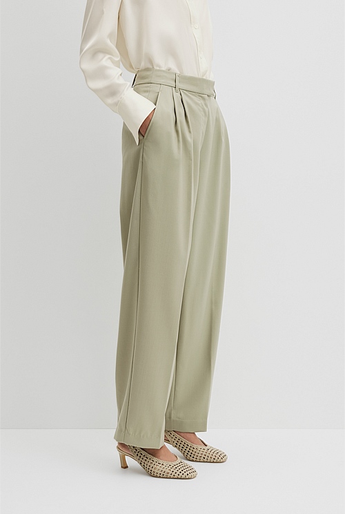 Wool Blend Tailored Pant Wool Blend Tailored Pant