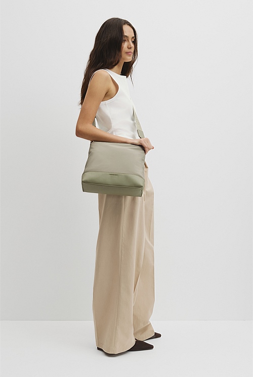 Soft Top Zip Crossbody Bag Soft Top Zip Crossbody Bag