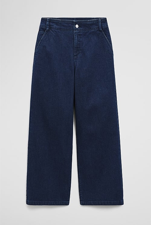 Refined High Rise Wide Leg Jean Refined High Rise Wide Leg Jean