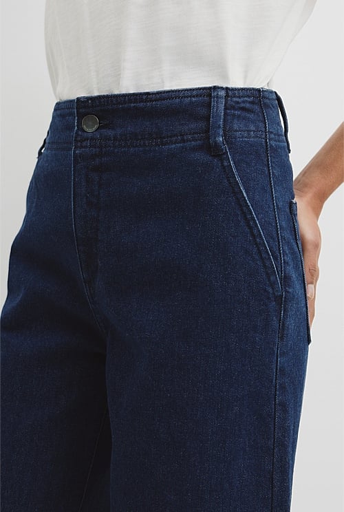 Refined High Rise Wide Leg Jean Refined High Rise Wide Leg Jean