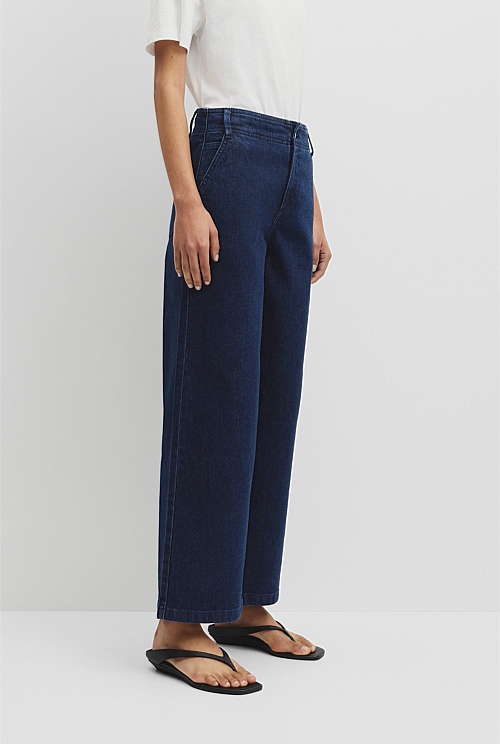 Refined High Rise Wide Leg Jean Refined High Rise Wide Leg Jean