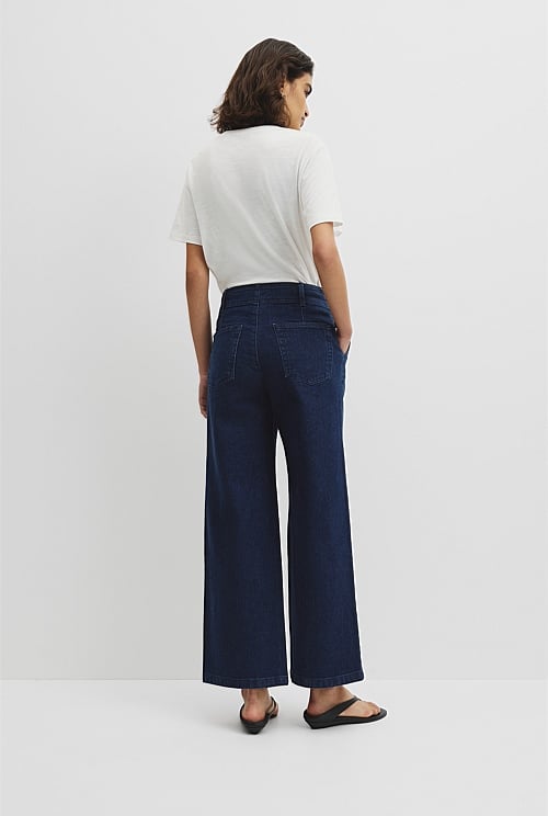 Refined High Rise Wide Leg Jean Refined High Rise Wide Leg Jean