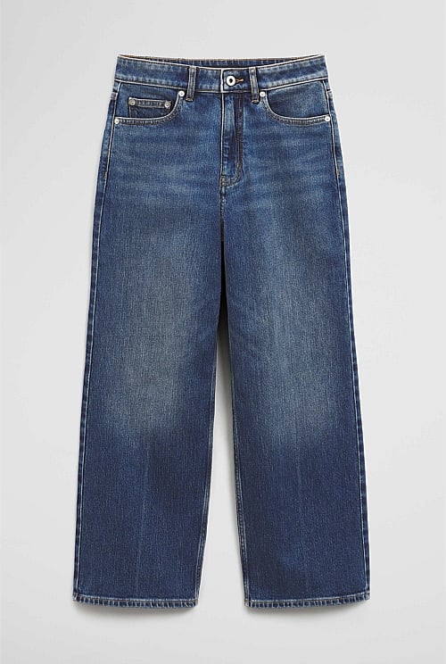 Classic High Rise Wide Leg Jean