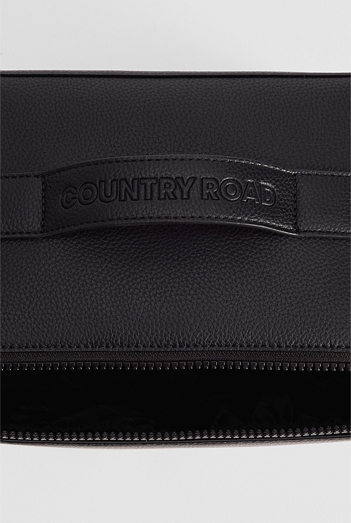 Branded Detail Large Convertible Cosmetic Case Branded Detail Large Convertible Cosmetic Case