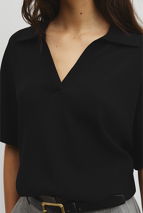 Compact Knit Polo Compact Knit Polo