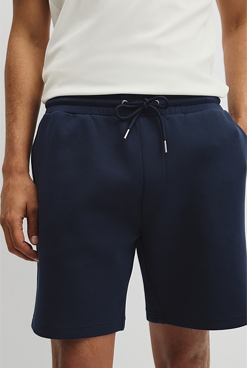 Textured Drawstring Short Textured Drawstring Short
