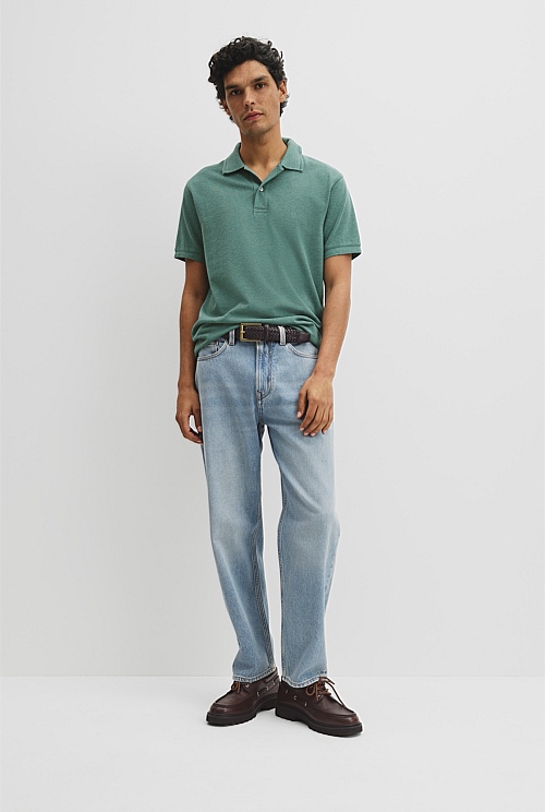 Australian Cotton Pique Polo Australian Cotton Pique Polo