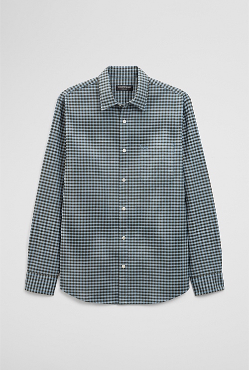 Regular Fit Cotton Gingham Shirt