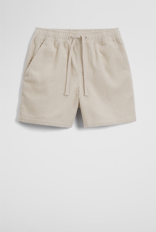 Organically Grown Cotton Pull On Cord Straight Organically Grown Cotton Pull On Cord Straight