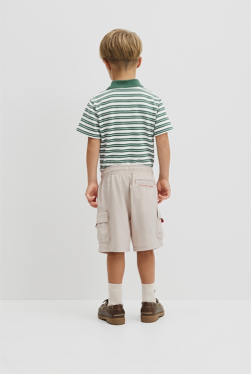 Contrast Cargo Pant Straight Contrast Cargo Pant Straight