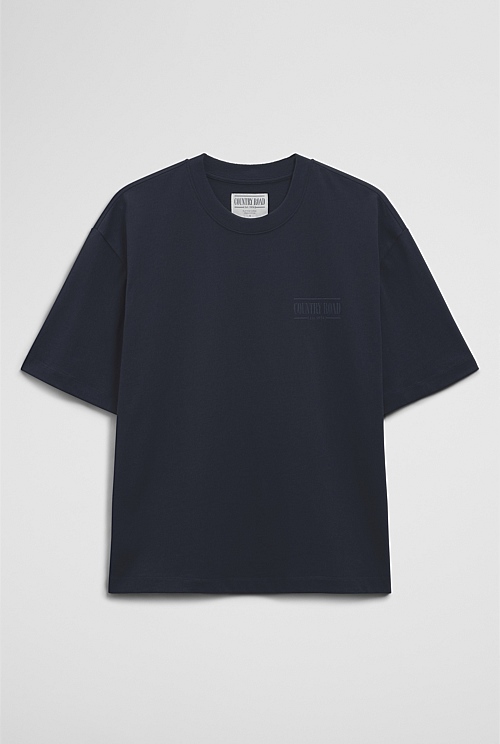 Australian Cotton Short Sleeve Heritage Boxy T-Shirt Australian Cotton Short Sleeve Heritage Boxy T-Shirt