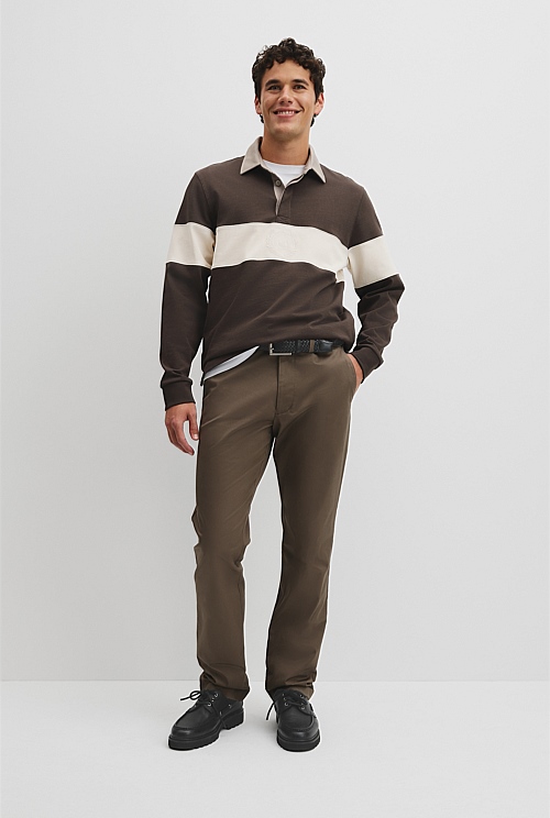 Australian Cotton Panel Rugby Polo Australian Cotton Panel Rugby Polo