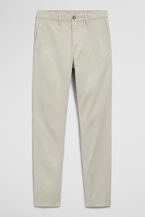 Australian Cotton Tapered Fit Stretch Chino