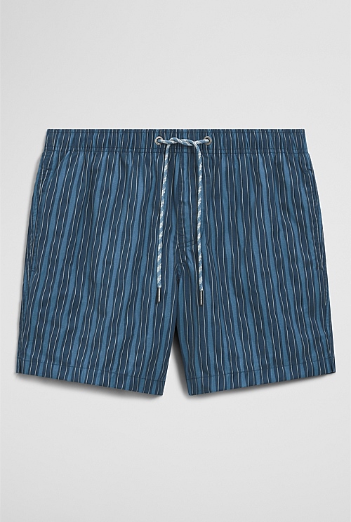 Stripe Print Swim Short Stripe Print Swim Short