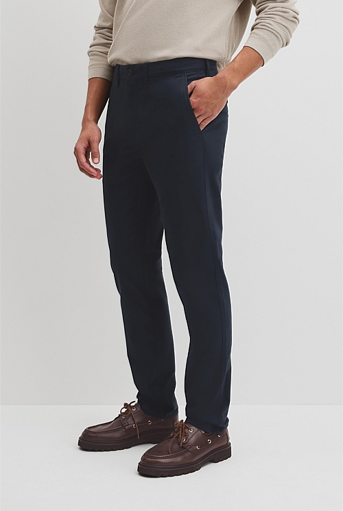 Australian Cotton Tapered Fit Stretch Chino Australian Cotton Tapered Fit Stretch Chino