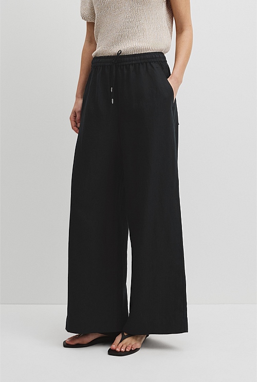 Pull-On Linen Pant Pull-On Linen Pant