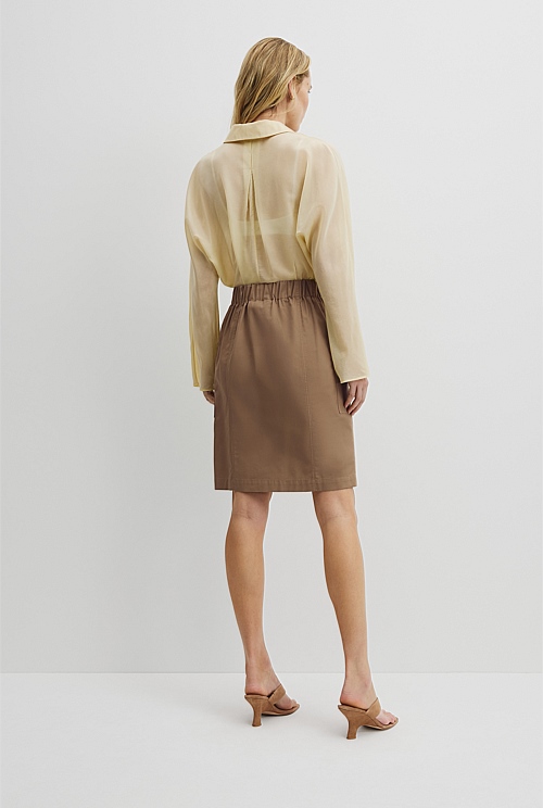 Twill Utility Skirt Twill Utility Skirt