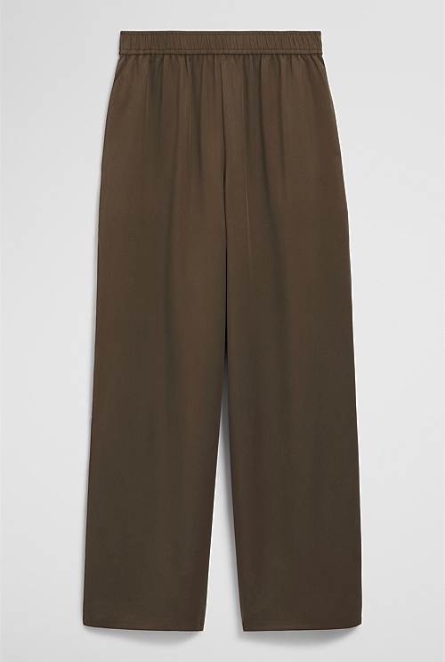 Pull-On Cupro Pant Pull-On Cupro Pant