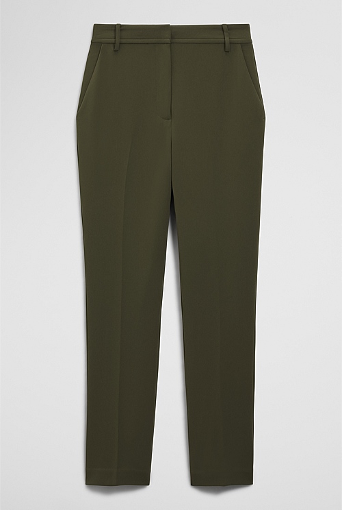 Slim Leg Woven Pant